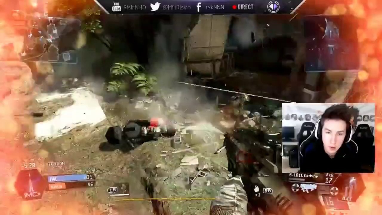 Millenium Riskin inarrêtable sur la Map Fracture de Titanfall - Les joueurs Pro répondent à l'appel