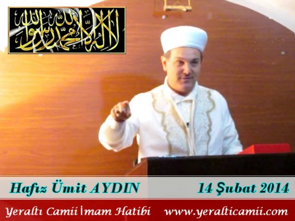 Cuma Vaaz'ı Yeraltı Camii İmam Hatibi / Hafız Ümit AYDIN