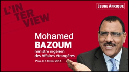 Mohamed Bazoum : "Oui à une solution politique pour Areva au Niger"