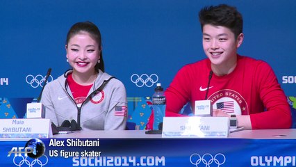 US Ice Dancers at ease in Sochi ahead of competition
