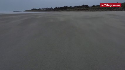 Santec (29). Le vent se lève