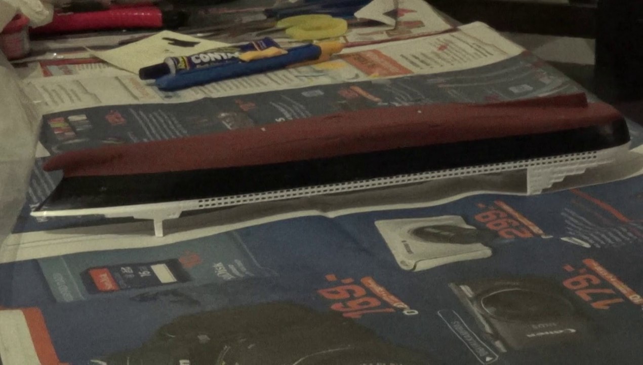 Modellbau: Queen Mary 2 Teil 16