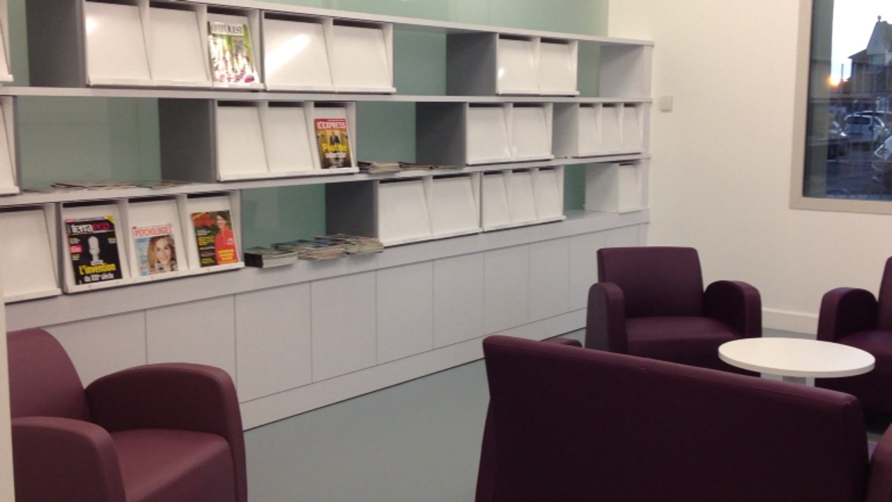 La bibliothèque en cours de déménagement