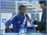 تصريح لاعب نادي الهلال عبدالرحمن اليامي بعد الفوز على الشباب