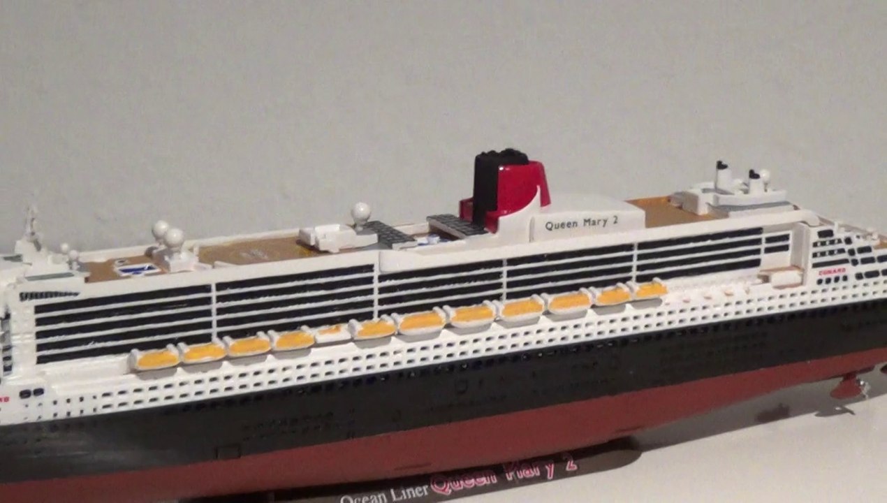Modellbau: Queen Mary 2 Teil 23