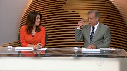 Bom Dia Brasil - Pesquisadores encontram urina na água dos c