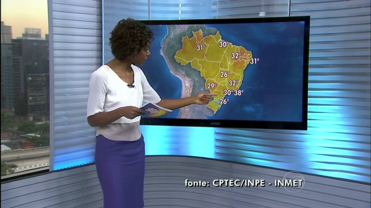 Bom Dia Brasil - Previsão é de chuva em toda a região Sul _