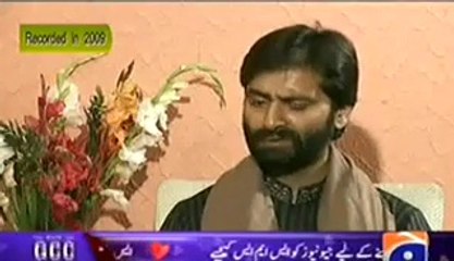 Aik Din Geo Ke Saath (Exclusive Interview With YASIN MALIK CHAIRMAN JKLF) 14th February 2014