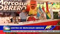 Primer Encuentro Mercosur Obrero inicia en Venezuela