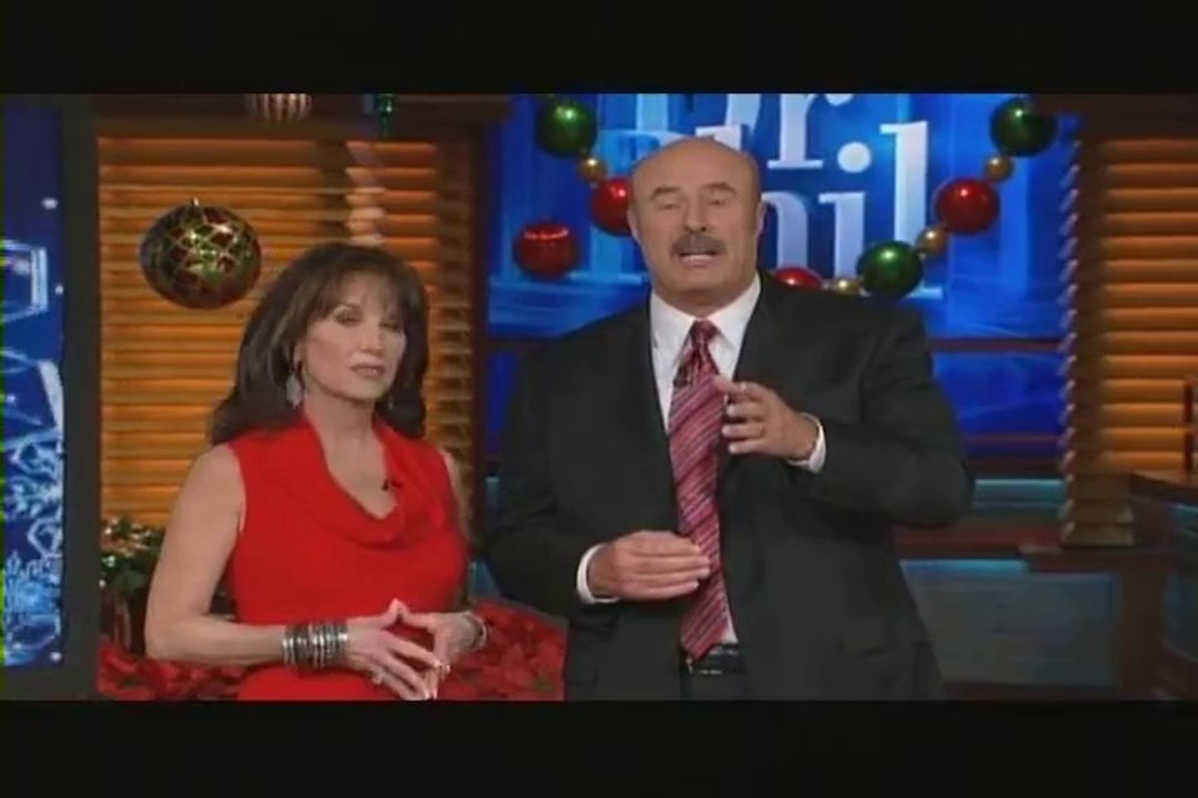 Dr. Phil Classic Christmas Holiday Giveaway Show - Luxor linens reviews