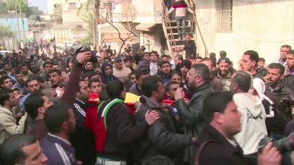 Tiros em funeral de palestino morto por israelenses