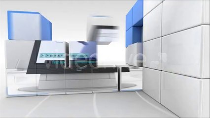 Transforming Cube - After Effects Template