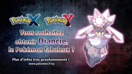Pokémon X - Diancie le Pokémon fabuleux