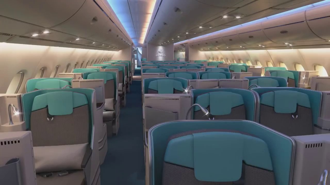 Avion Mas Grande Y Lujoso del mundo #Airbus #A380