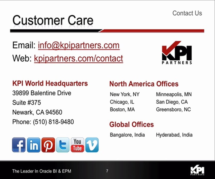 PT 6: Q&A [Extreme Analytics - What's New w/ Oracle Exalytics X3-4 & T5-8?]