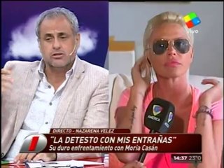 Pronto.com.ar Nazarena dolida