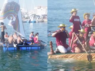 CAP D'AGDE - 2014 - COURSE 2010 DES OBJETS FLOTTANTS NON IDENTIFIES