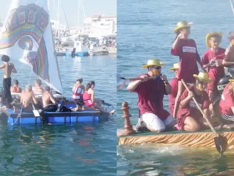 CAP D'AGDE - 2014 - COURSE 2010 DES OBJETS FLOTTANTS NON IDENTIFIES