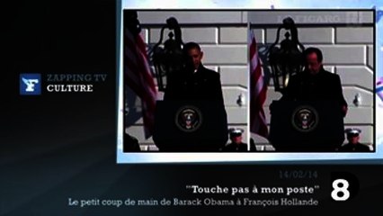 Zapping TV : le petit coup de main discret (mais efficace) d’Obama à Hollande