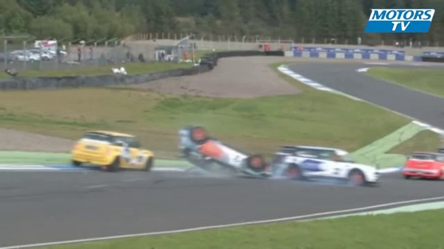 2012 Mini Challenge Knockhill Crash