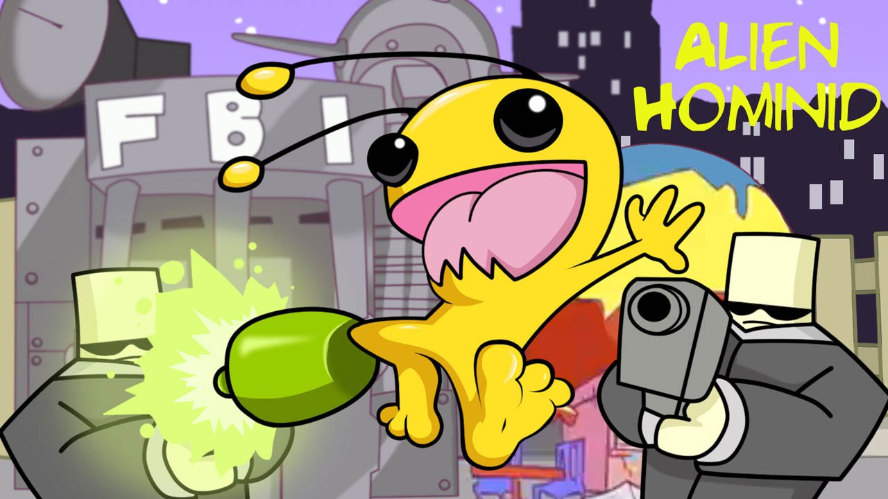 CGR Undertow - ALIEN HOMINID review for Nintendo GameCube