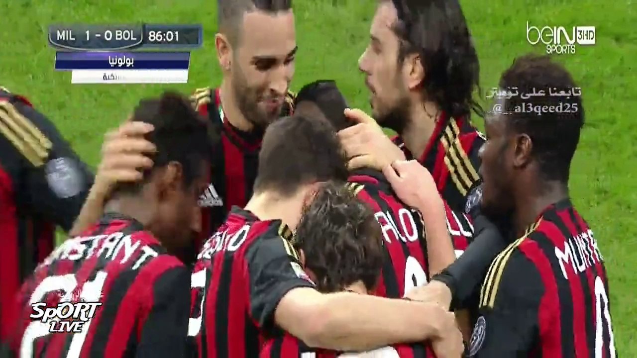 Bologna 0-1 AC Milan GOALS Mario Balotelli - video Dailymotion