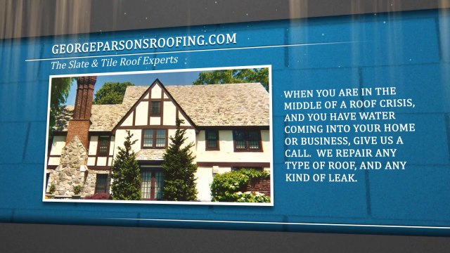 George Parsons Roofing | One-Stop Shop for all Roofing Needs