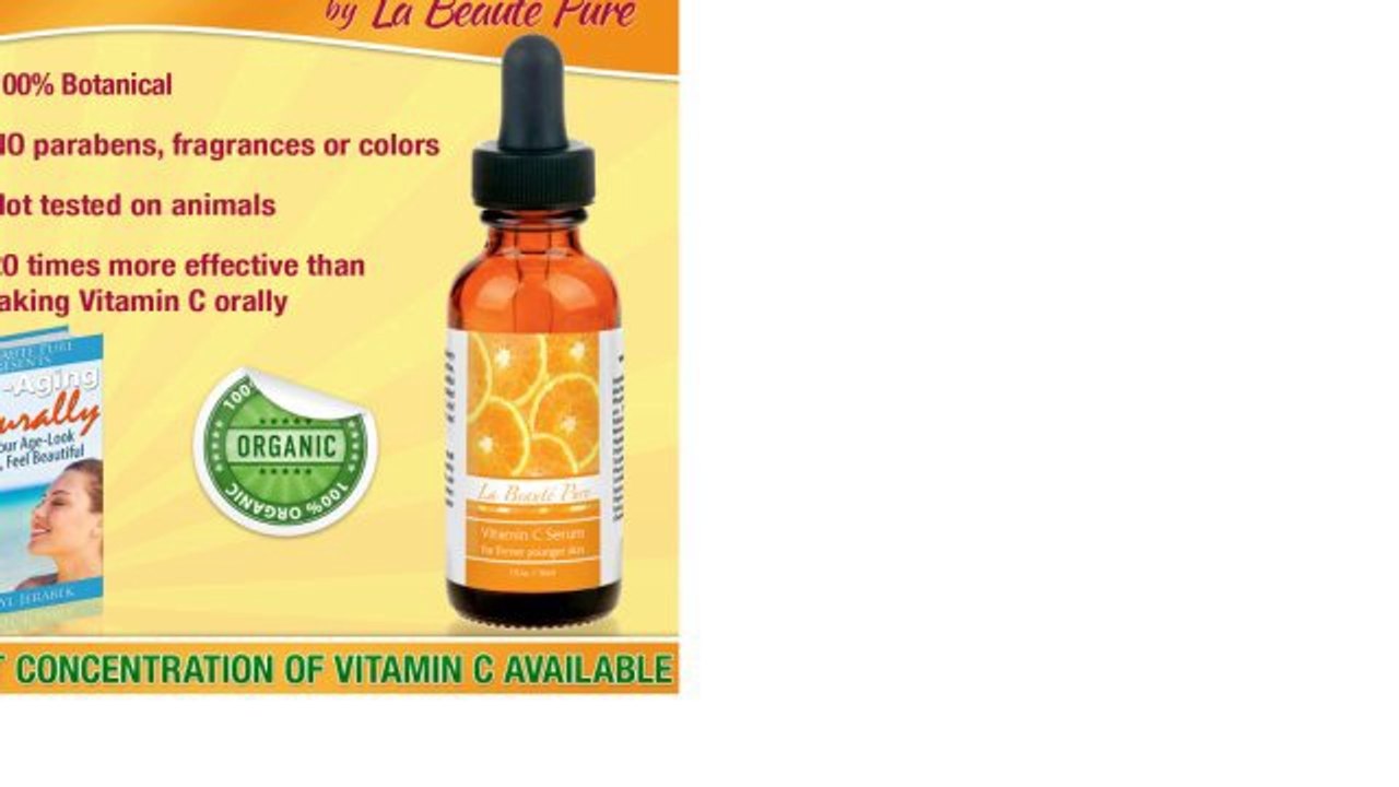 La Beaute Pure All  Natural Vitamin C Serum Vitamin C Serum