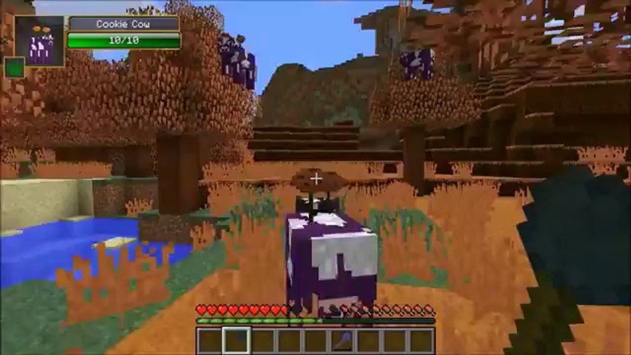 MINECRAFT_ COOKIE MONSTER (JUMPING COOKIES, COOKIE COW, COOKIE BIOME, & MORE!) MOD SHOWCASEA