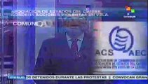 AEC expresa total solidaridad con el gob. de Venezuela y el pueblo