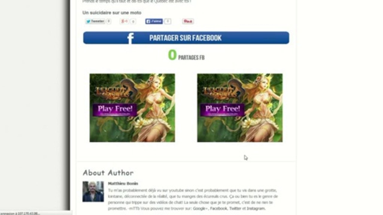 Bonin la cest ta fin mon chien