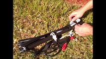 NO more walking lines! EASIEST Kite Rigging for Kitesurfing Small or Crowded kiteboarding Launch Site