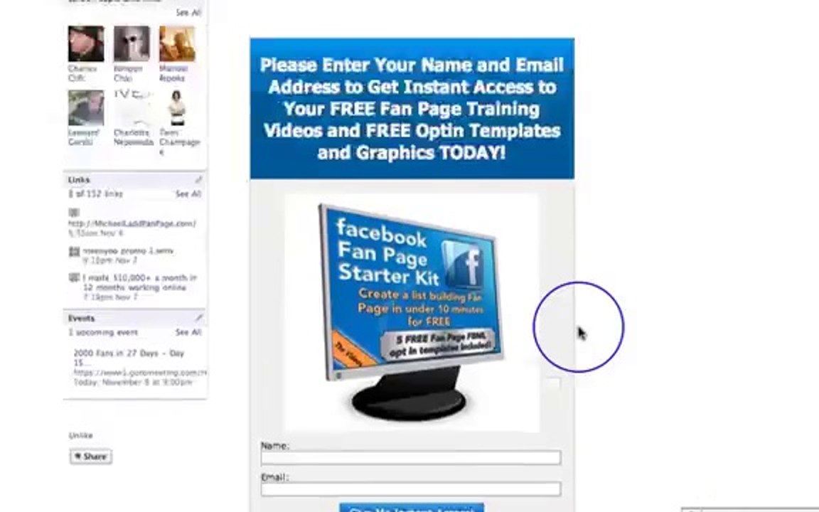 Create a Facebook Fan Page -- FREE Video Series (Video 1)