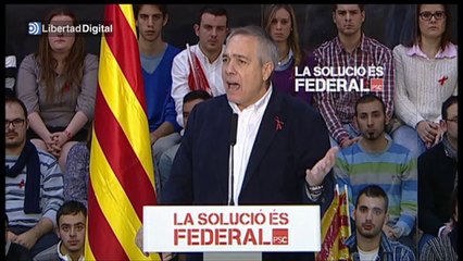 Navarro y Rubalcaba escenifican la reconciliación de PSC y PSOE