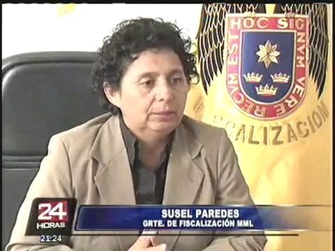 Denuncian a personal de fiscalización de Lima por agresión a vendedora ambulante