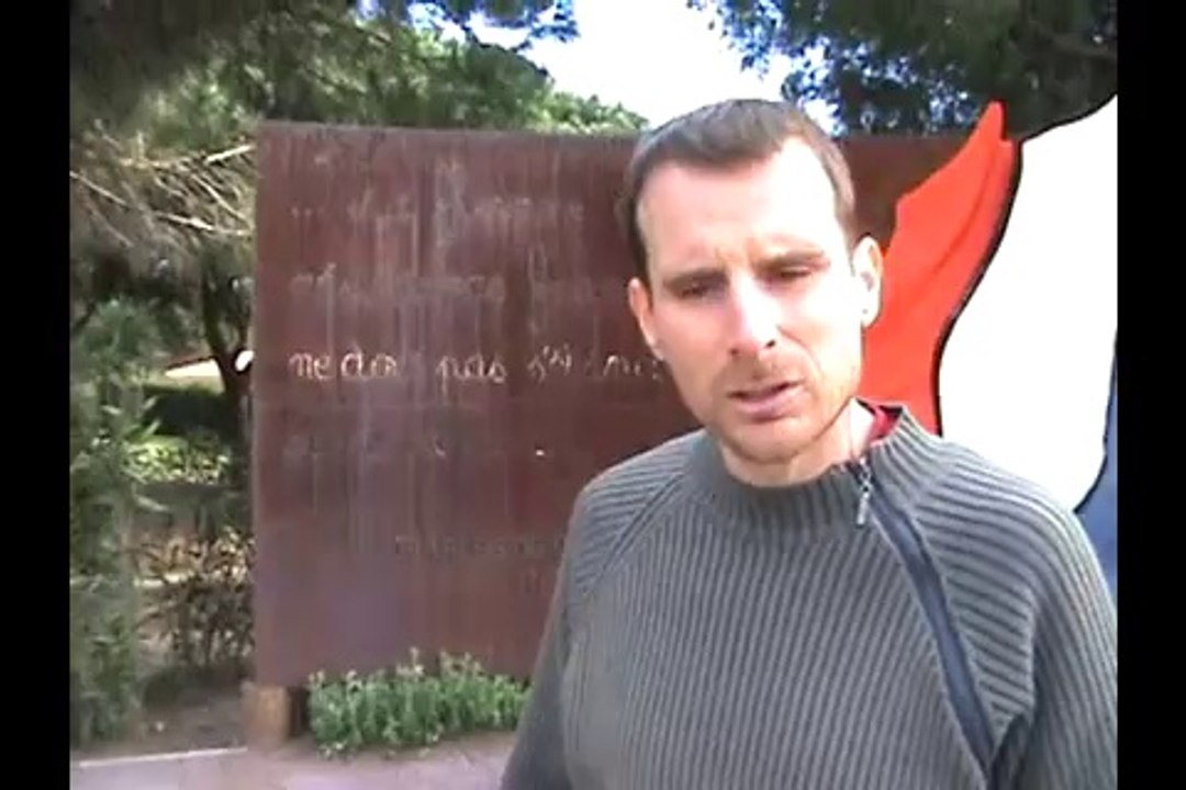 Le monument d'hommage aux résistants
