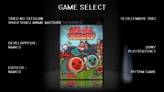 Taiko no Tatsujin Waku Waku Anime Matsuri PS2 - Anime Games 29