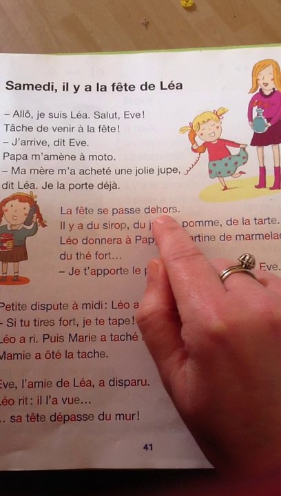Léo et Léa page 41 (1 ère partie)