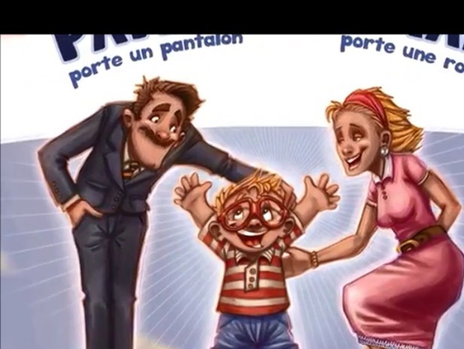 Mon Papa porte un pantalon et Ma Maman porte une robe par  Farida Belghoul & Hugo