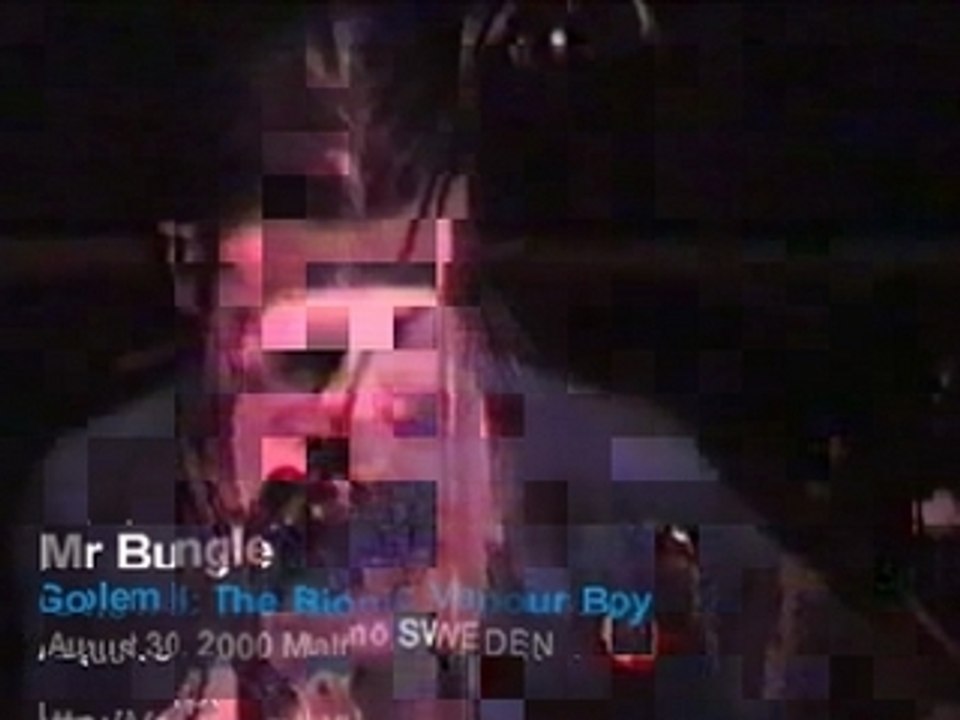 Mr Bungle-Golem II live