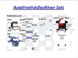 Automotive Tool Manufacturers, Automotive Machine Shop Equipment