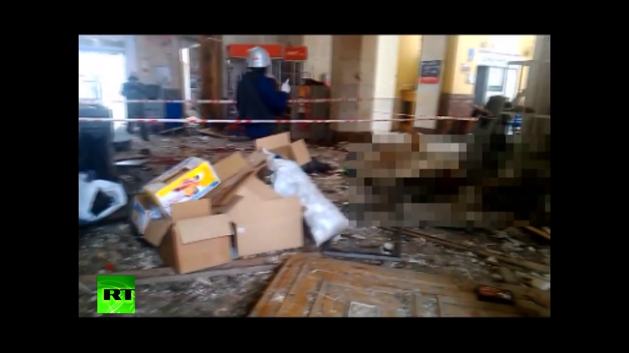 GRAPHIC: Railway station in Volgograd after deadly suicide attack