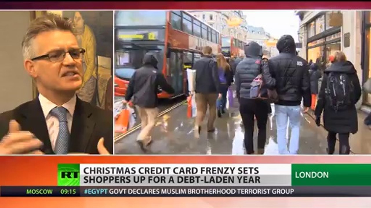 Merry Crisis! X-mas credit card frenzy buries Brits under debt