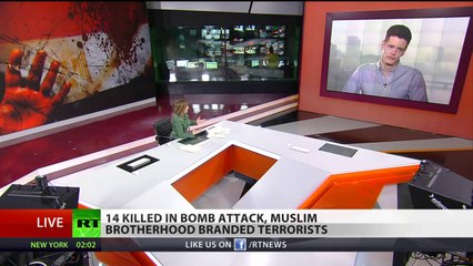 Brotherhood Blamed: 14 dead, 130 injured as blast destroys police office in Egypt