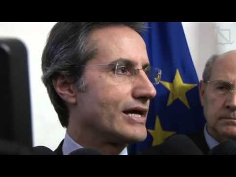 Napoli - Corte dei Conti, Caldoro presenta il risultato dell'incontro (14.02.14)
