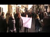 Giugliano (NA) - Nuova protesta dei cittadini contro il caro Tares (14.02.14)