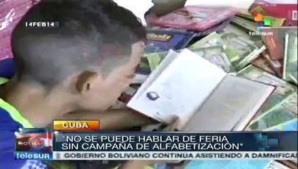 Dialogan literaturas de 40 países en Feria Internal. del Libro de Cuba