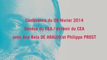 Conference du 08-02-2014 : Genèse du CEA / devenir du CEA - #expoperret - cese
