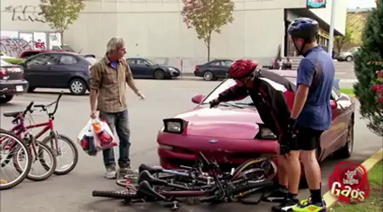Bike Destruction Prank