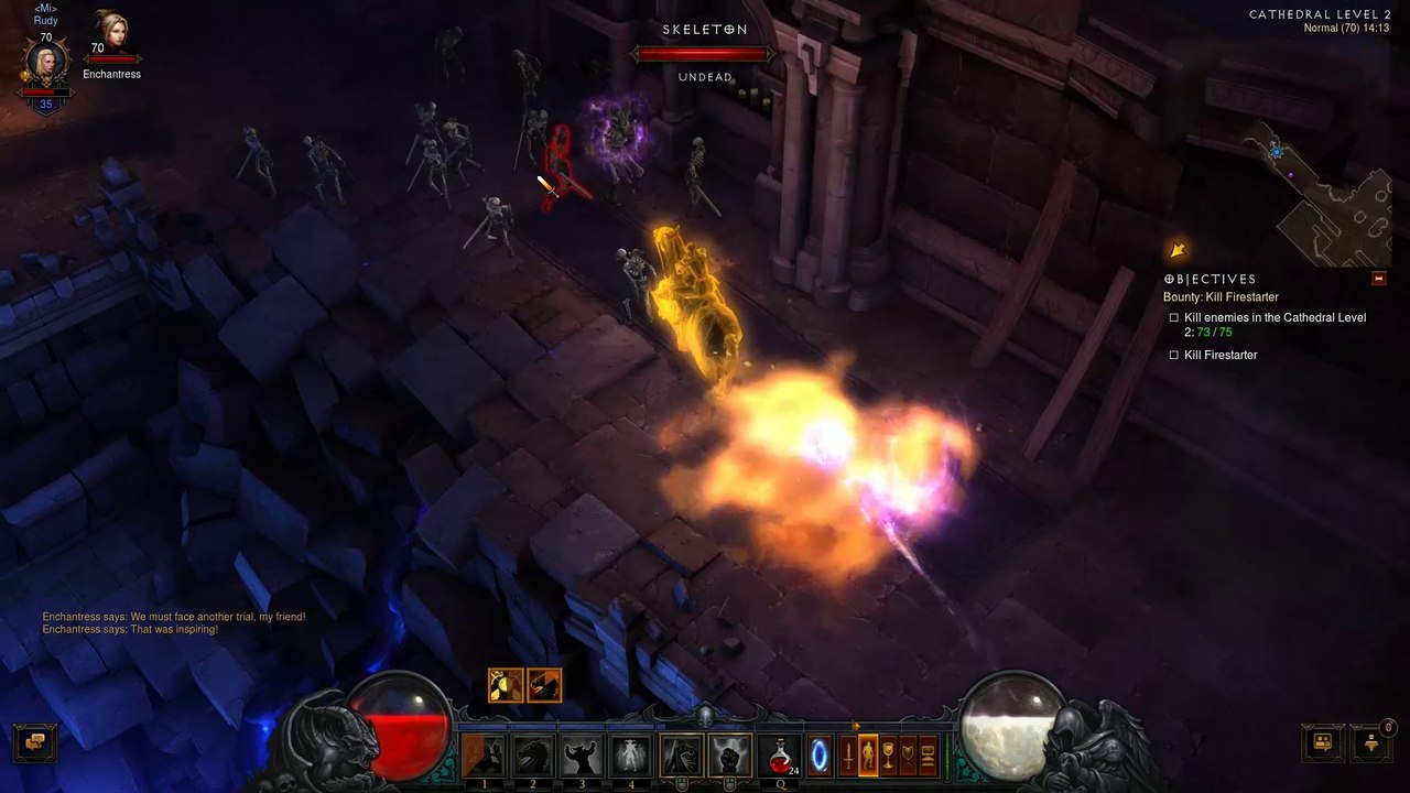 Diablo 3 Reaper of Souls - Croisé - Steed Charge